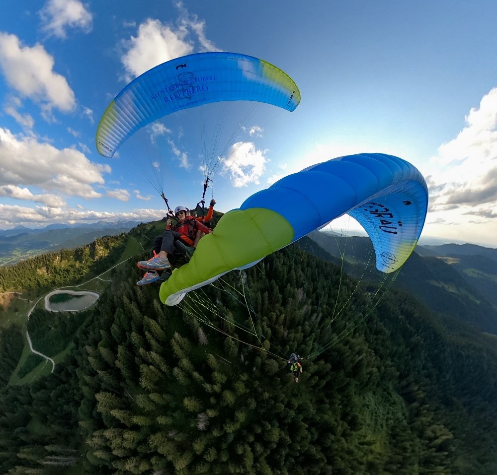 Tandem Paragliding Brauneck - Gleitschirmfliegen